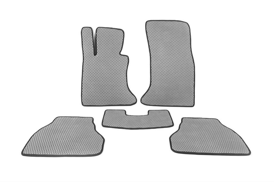 BMW 5-sarja E60/E61 2003–2010 EVA-lattiamatot (harmaat) Image