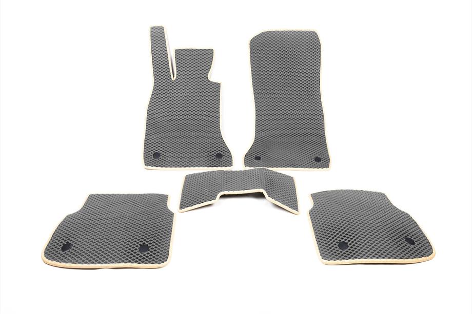 BMW 7-sarja F01/F02 2008–2015 EVA-lattiamatot (F02, beige) Image