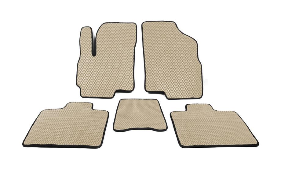 Chery Tiggo 5 2013– EVA-auton lattiamatot (beige) Image