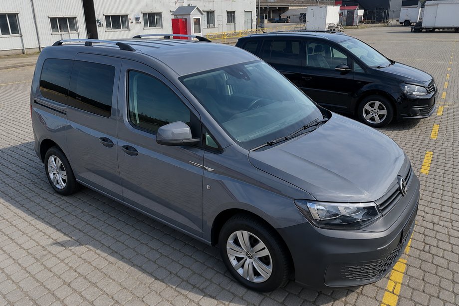 Volkswagen Caddy 2020– Skyport GREY kattokaiteet Maxi-alusta Kuva 7