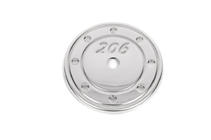 Peugeot 206 1998–2024 Tankkausluukun suojalista (ruostumaton teräs) kuva 1