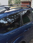 Ford Focus II 2008–2011 Poikittaispalkit tavallisille kattokaiteille, lukittavat avaimella Bold Bar V1 (2 kpl) Harmaa kuva 2