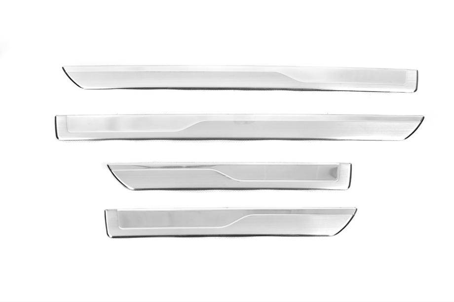 Skoda Kodiaq 2016–2023 OmsaLine kynnyslistat (4 kpl, ruostumaton teräs) Image