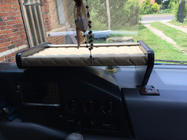 Mercedes Sprinter W901/902/903/904/905 1995–2006 Kojelaudan hylly (1995-2000, Beige) kuva 6
