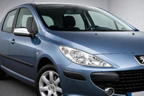 Peugeot 307 2001–2008 Sivupeilien kuoret (2 kpl, muovi) kuva 1