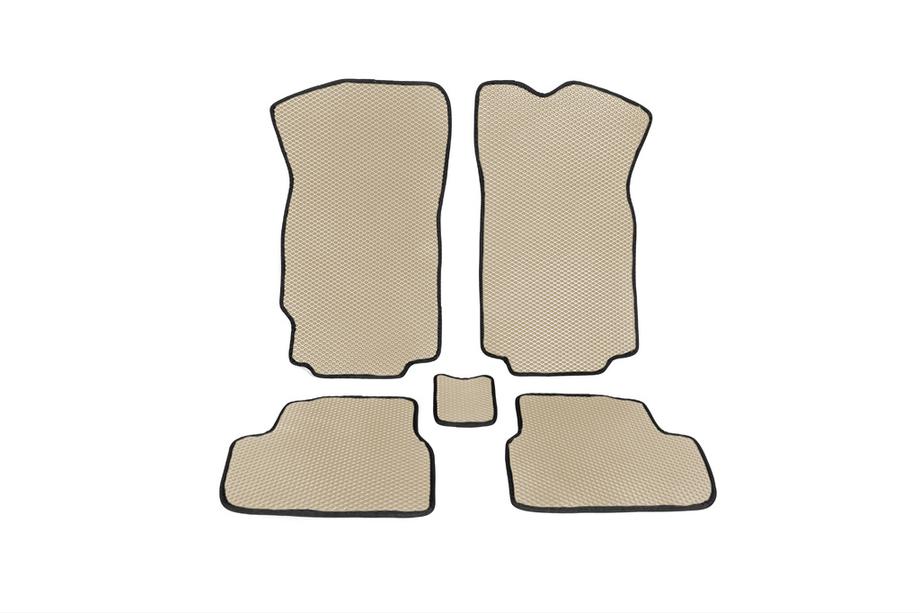 Chevrolet Spark 2009–2015 EVA-auton lattiamatot (beige) Image