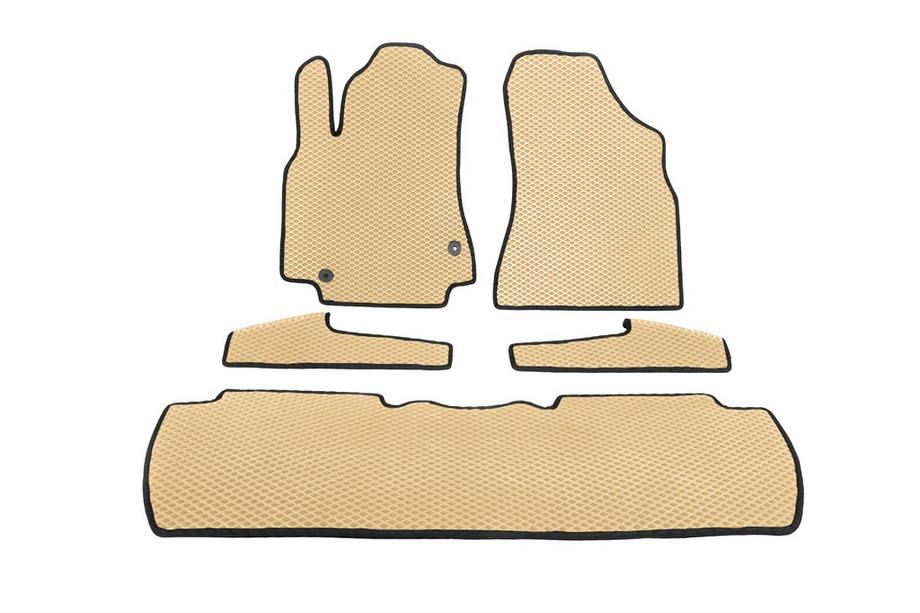 Peugeot Partner Tepee 2008–2018 EVA-auton lattiamatot (beige) Image
