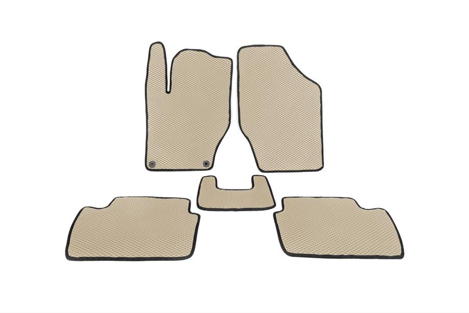 Citroen C-4 2010–2018 EVA-auton lattiamatot (beige) Image