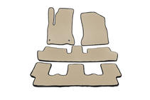 Citroen C-4 Picasso 2006–2013 EVA-lattiamatot (3 riviä, beige) kuva 1