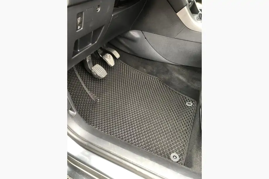 Peugeot 308 2007–2013 EVA-lattiamatot (mustat) Image