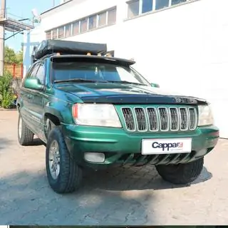 Konepellin tuuliohjain (EuroCap) Jeep Grand Cherokee WJ 1999–2004 kuva 4