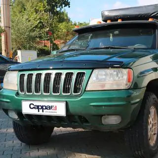 Konepellin tuuliohjain (EuroCap) Jeep Grand Cherokee WJ 1999–2004 kuva 2