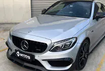 Mercedes C-class W205 2014–2021 Panamericana GT Black etusäleikkö (Avantgarde/AMG-Line/C43 AMG) kuva 3