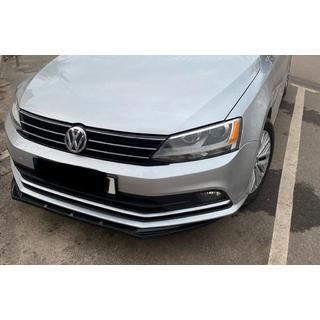 Lip etupuskurin lippa (2010-2018, kiiltävä musta) Volkswagen Jetta 2011–2018 kuva 1