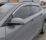 Hyundai Kona 2017–2023 Ikkunatuuliohjaimet kromilistalla (4 kpl, Niken) kuva 2