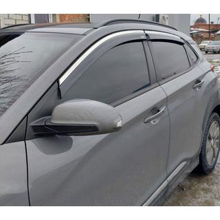 Ikkunatuuliohjaimet kromilistalla (4 kpl, Niken) kuva 2