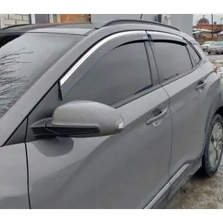 Ikkunatuuliohjaimet kromilistalla (4 kpl, Niken) kuva 2