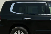 Toyota Land Cruiser 200 2007–2021 Kromatut ikkunalistat design LC300 (ruostumaton teräs) kuva 1