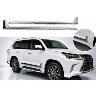 F-Sport ovilistat valkoinen+kromi (sarja 4 kpl, ABS) kuva 1
