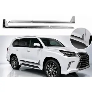 F-Sport ovilistat valkoinen+kromi (sarja 4 kpl, ABS) Lexus LX 500d/600 2022– kuva 1