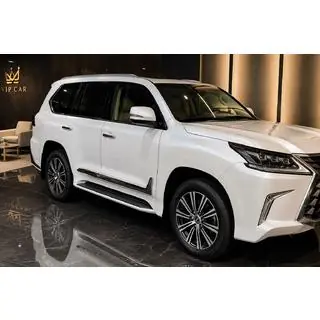 F-Sport ovilistat valkoinen+kromi (sarja 4 kpl, ABS) Lexus LX 500d/600 2022– kuva 2