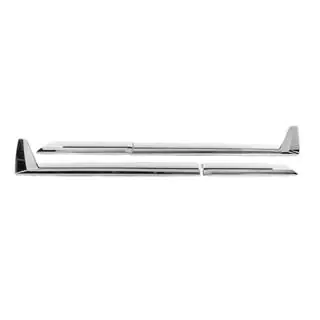F-Sport ovilistat valkoinen+kromi (sarja 4 kpl, ABS) Lexus LX 500d/600 2022– kuva 3