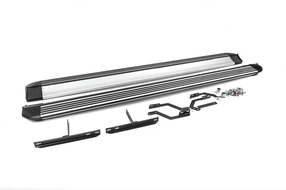 Volkswagen Touareg 2002–2010 ALE! OEM-sivuaskelmat (2 kpl, alumiini) Kuva 1