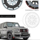 Mercedes G-Class W463 2018–2024 G900 taotut alumiini- ja hiilikuituvanteet (R24, 4 kpl) kuva 18