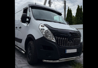Renault Master 2011–2023 Tuulilasin visiiri V2 (kiiltävä musta, 5 mm) kuva 6