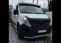 Renault Master 2011–2023 Tuulilasin visiiri V2 (kiiltävä musta, 5 mm) kuva 7