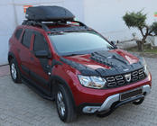 Renault Duster 2018–2024 Konepellin suojalistojen sarja DRAGON (3 kpl) kuva 1