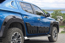Mitsubishi L200 2015–2024 Ovenlistat EuroCap (6 kpl, ABS) kuva 3