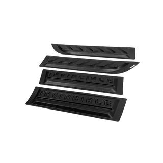 EuroCap oven suojalistat (4 kpl, ABS) Toyota Hilux 2015– kuva 1