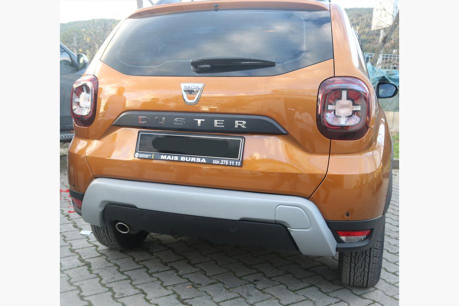 Dacia Duster 2018–2024 Takapuskurin diffuusorin suojalista U-Type (ABS, harmaa) Image