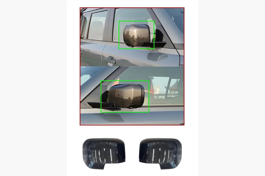 Land Rover Defender 2019– Hiilikuituiset peilikotelot Image