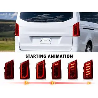 Dragon takavalot (Vito, 2 kpl) Mercedes Vito/V-class W447 2014– kuva 1