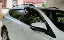 Toyota Rav 4 2013–2018 Ikkunatuuliohjaimet kromilistalla (4 kpl, Niken) kuva 4