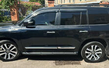 Toyota Land Cruiser 200 2007–2021 Ikkunatuuliohjaimet kromilistalla (4 kpl, Niken) kuva 2