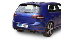 Volkswagen Golf 7/E-Golf 2012–2020 Spoileri Meliset HB (4 kpl, ABS-muovi) kuva 1