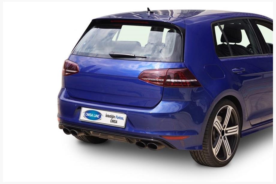 Volkswagen Golf 7/E-Golf 2012–2020 Spoileri Meliset HB (4 kpl, ABS-muovi) Image