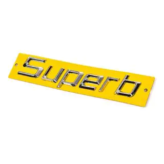 Tekstiembleemi Superb 2009-2013 (170 x 30 mm) kuva 1