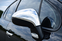 Peugeot 308 2007–2013 Peilinkuoret (2 kpl, ruostumaton teräs) OmsaLine – italialainen ruostumaton teräs kuva 1