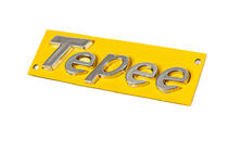 Peugeot Partner Tepee 2008–2018 Tepee-tekstiembleemi (105 x 25 mm) kuva 1