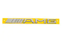 Mercedes-Benz AMG-merkki (20 cm, ABS, kromi) kuva 2