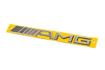 Mercedes-Benz AMG-merkki (20 cm, ABS, kromi) kuva 1
