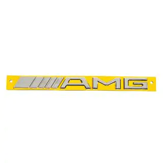 AMG-merkki (20 cm, ABS, kromi) kuva 2
