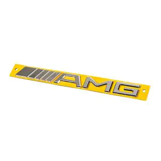AMG-merkki (20 cm, ABS, kromi) kuva 1