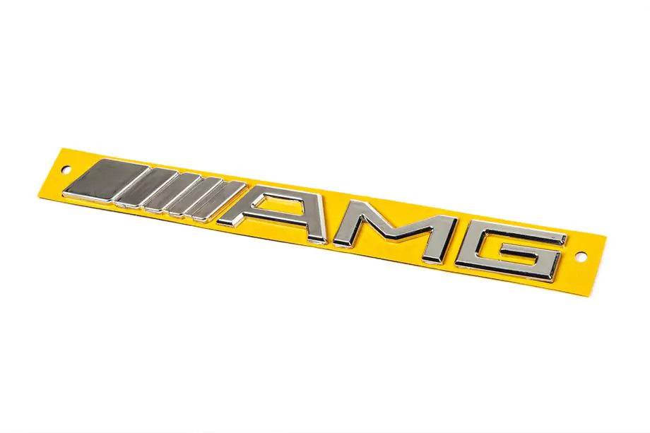 Mercedes-Benz AMG-merkki (20 cm, ABS, kromi) Image