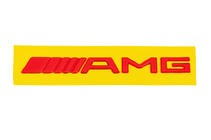 Mercedes-Benz AMG-embleemi (20 cm, ABS, punainen) kuva 2