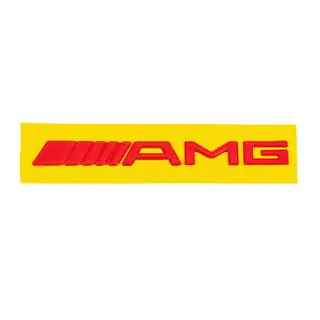 AMG-embleemi (20 cm, ABS, punainen) kuva 2